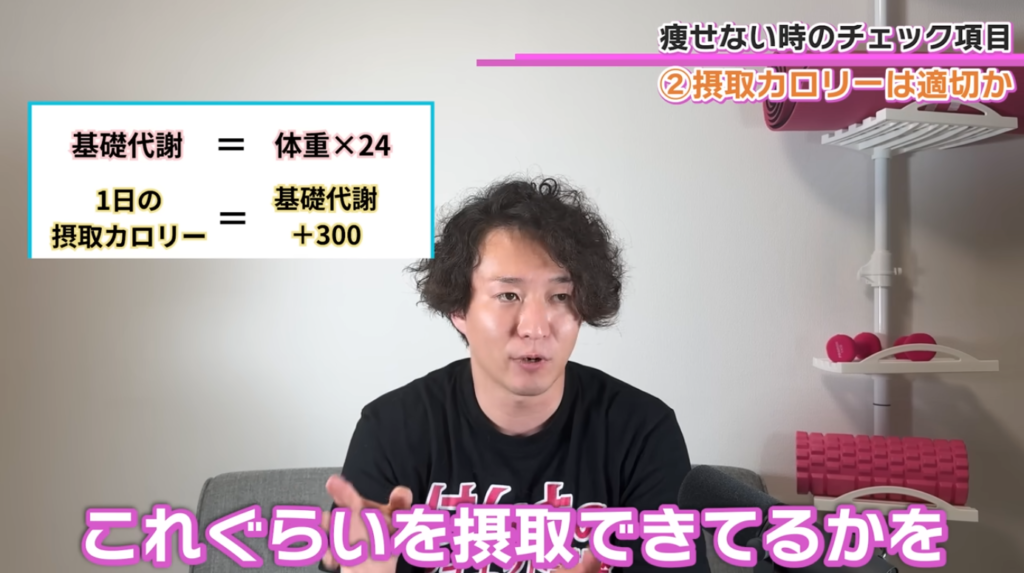摂取カロリーは適正か?